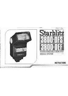 Starblitz 3800 DEF manual. Camera Instructions.